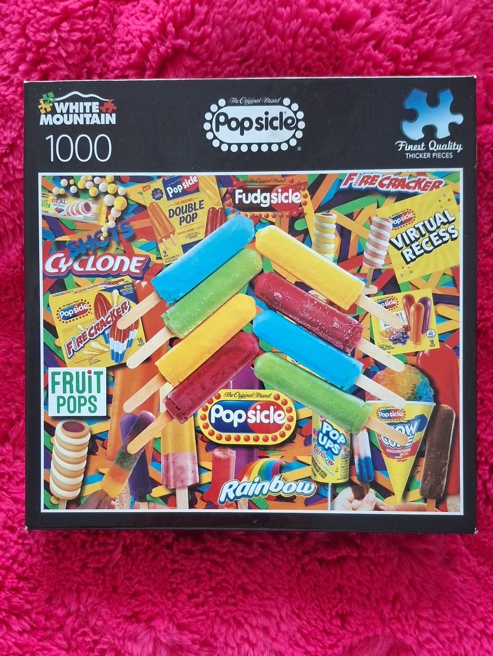 White Mountain 1000 Piece Popsicle Puzzle